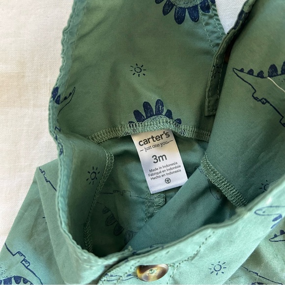 NWT Carters, Old Navy, Little Me Dinosaur outfit bundle - Picture 3 of 9